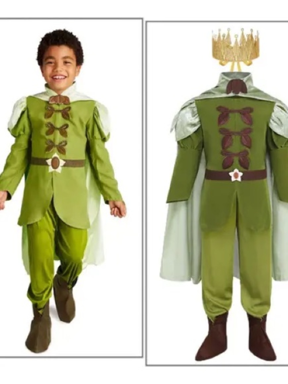 NWT Disney Store Boys Prince Naveen Princess & Frog Halloween Costume U pick